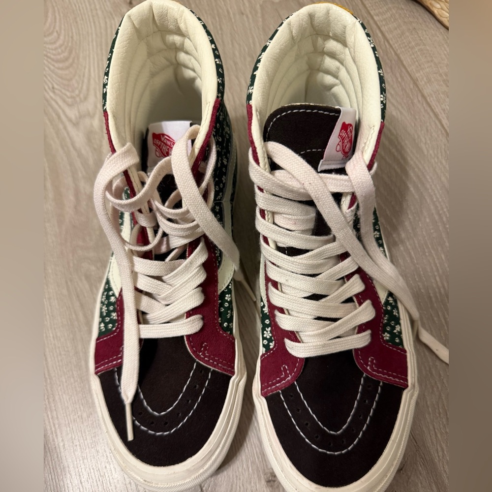 Vans Multicolor High-Top SK8-Hi 38 DX Sneakers size 8 Women/ 6.5 Men - Picture 3 of 5